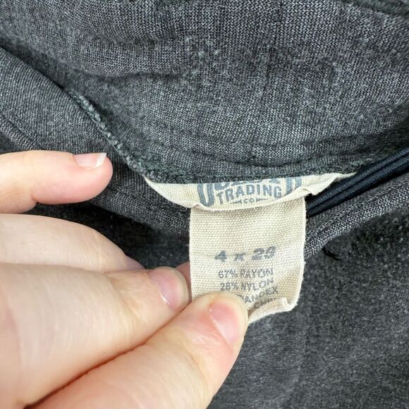 Duluth Trading Women’s 4x29 Grey Stretchy Pants - Picture 2 of 4